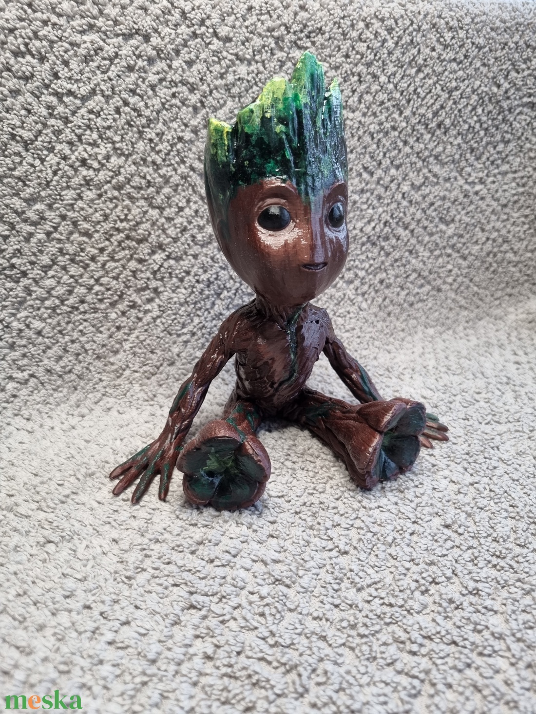 Baby Groot figura  - otthon & életmód - dekoráció - dísztárgy - Meska.hu