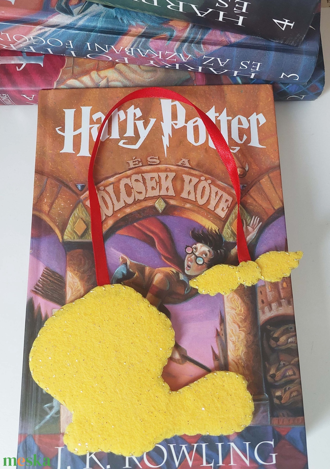 Harry Potter könyvjelző - kviddics - könyv & zene - könyvjelző - Meska.hu