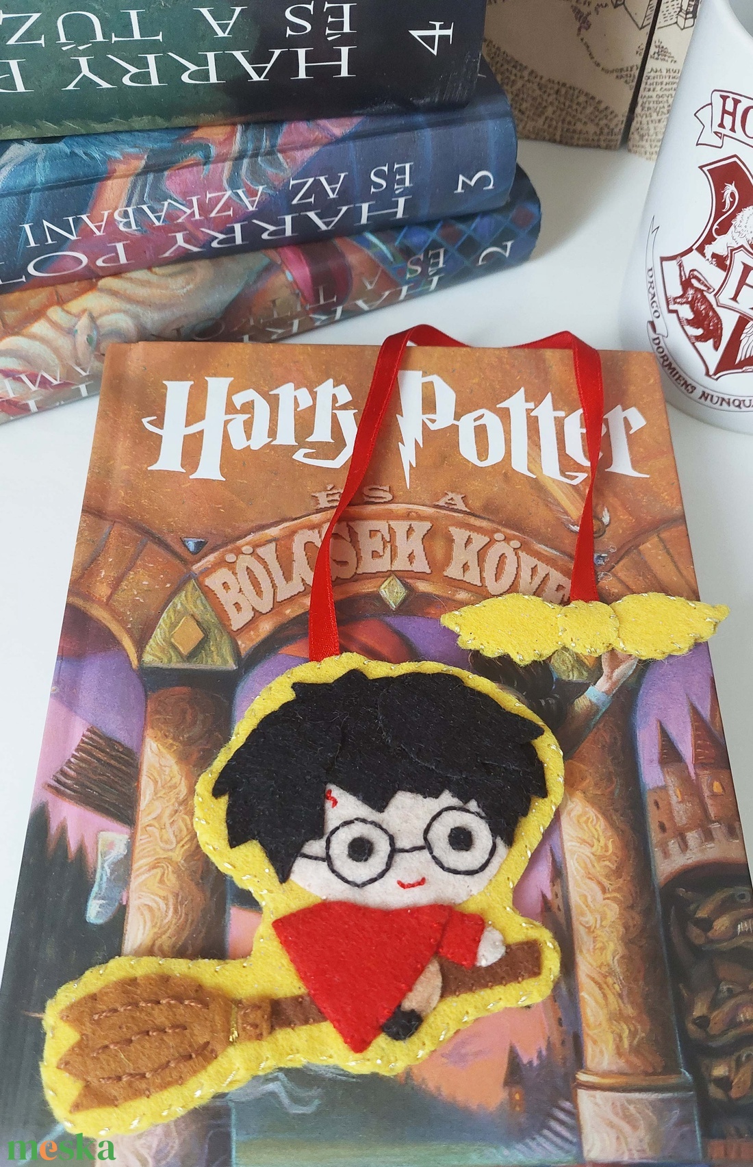 Harry Potter könyvjelző - kviddics - könyv & zene - könyvjelző - Meska.hu