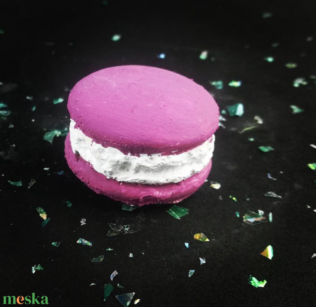 Macaron-mályva - kellékek & szerszámok - dekorációs kellékek - egyéb kellékek - Meska.hu