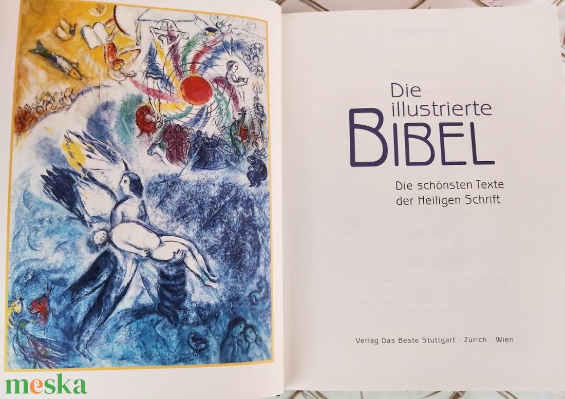 Német nyelvű szent biblia sok illusztrációval 1997-ből - könyv & zene - könyv - Meska.hu