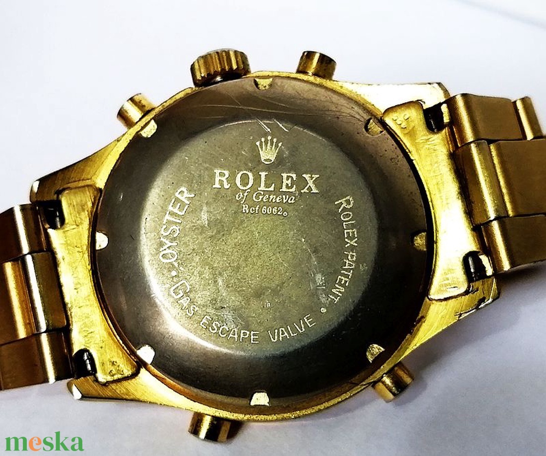 Rolex Oyster Gas escape valve. Automata férfi karóra működőképes állapotban - ékszer - karóra és ékszeróra - karóra - Meska.hu