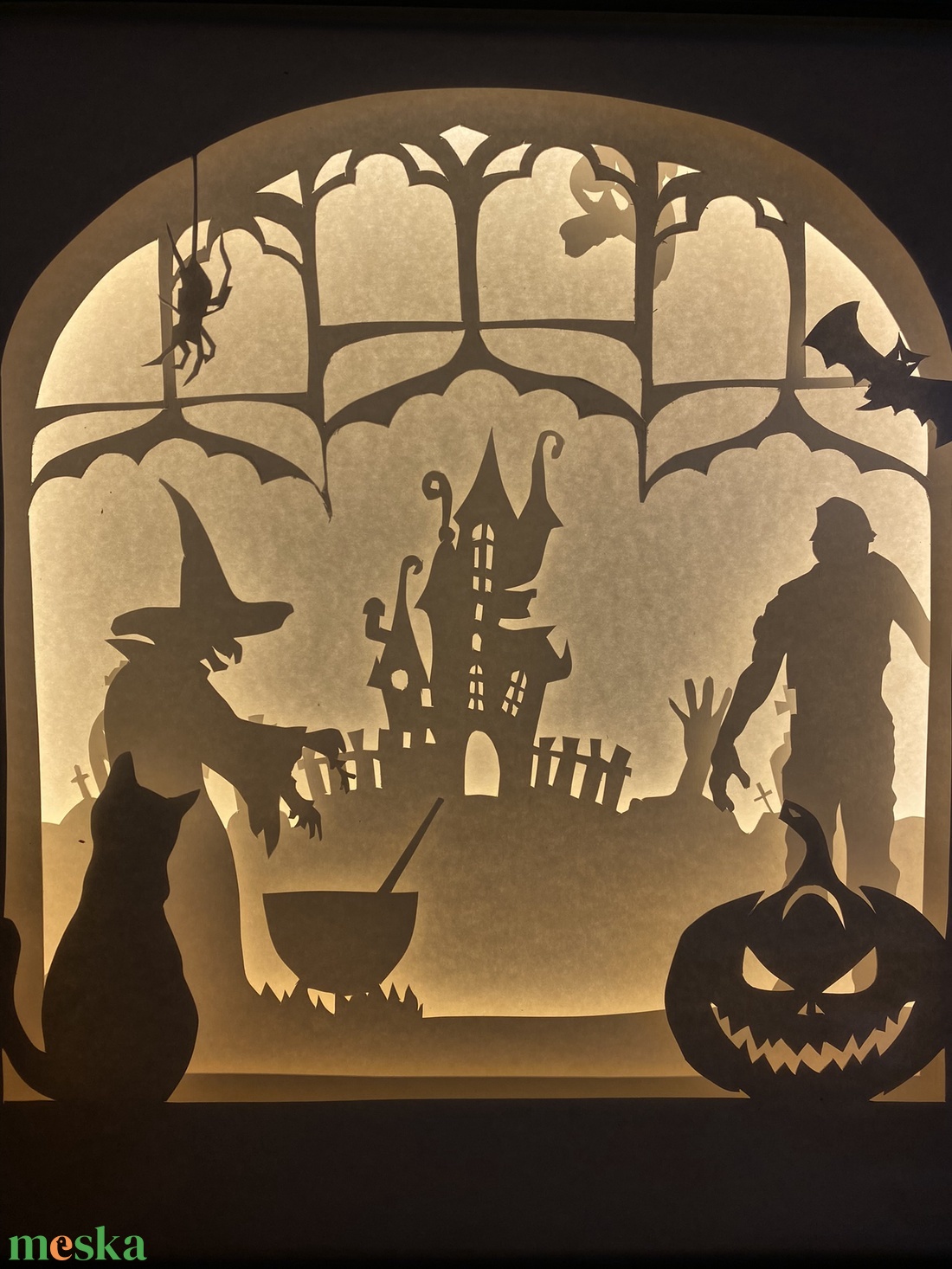 Halloween story.box - otthon & életmód - dekoráció - kép & falikép - 3d képek - Meska.hu