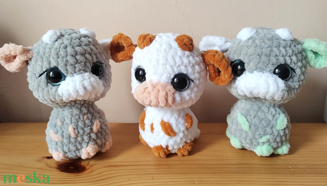 Horgolt, amigurumi boci - otthon & lakás - babaszoba, gyerekszoba - babaszoba dekoráció - Meska.hu