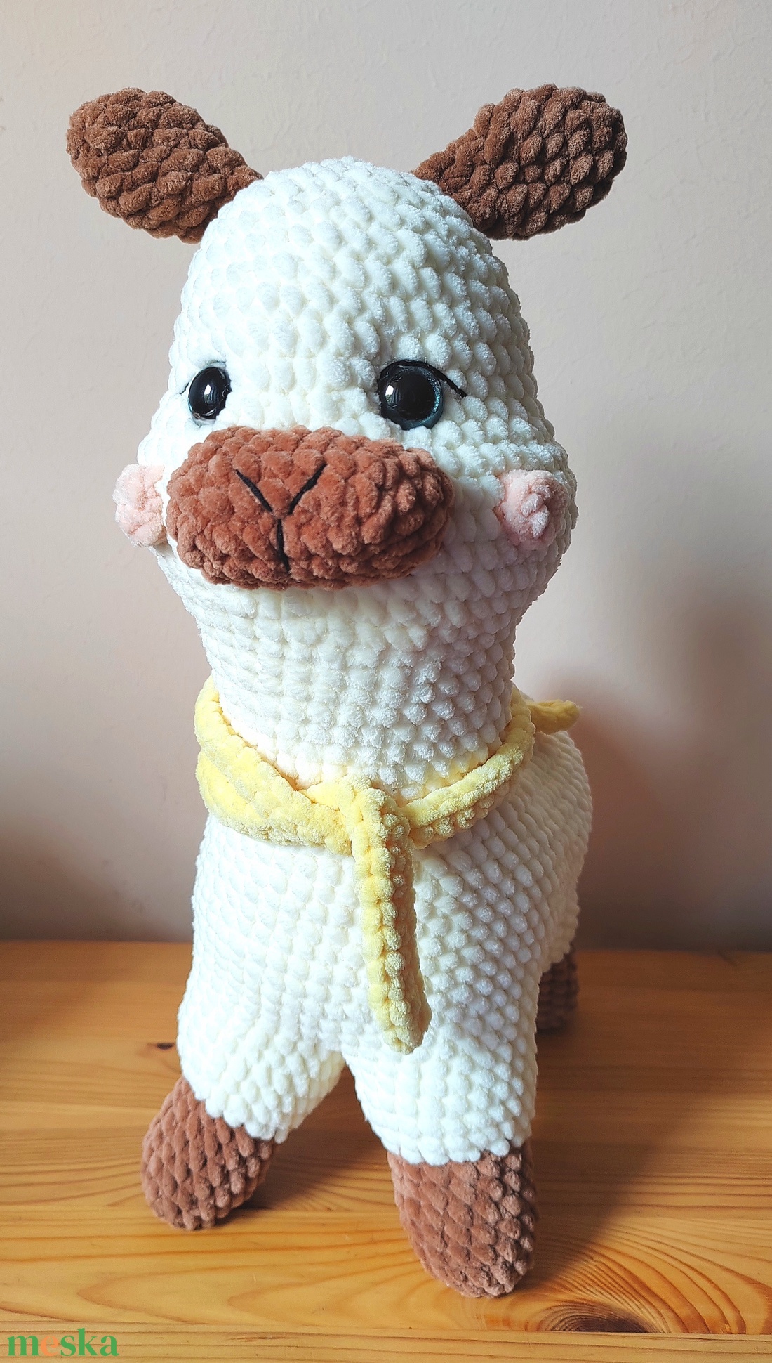 Horgolt, amigurumi alpaka - otthon & lakás - babaszoba, gyerekszoba - babaszoba dekoráció - Meska.hu