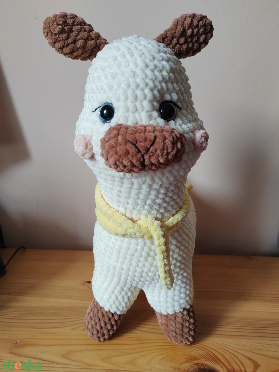 Horgolt, amigurumi alpaka - otthon & lakás - babaszoba, gyerekszoba - babaszoba dekoráció - Meska.hu