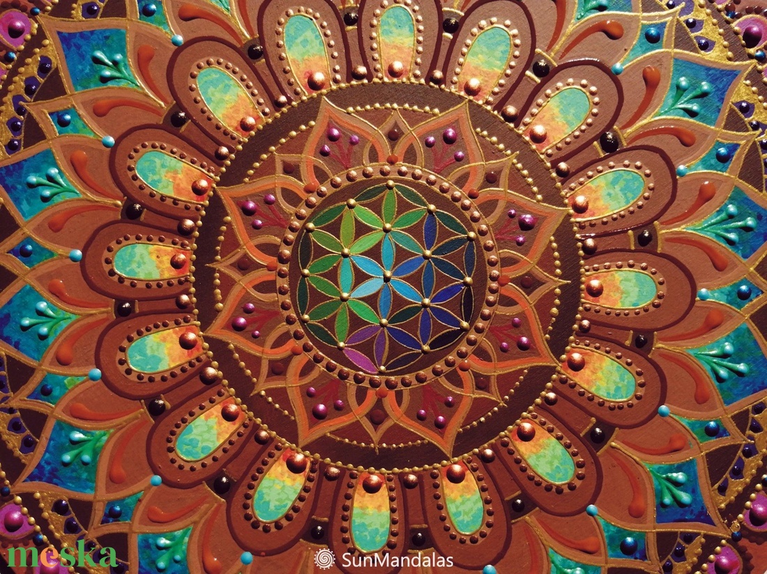  Inka  Mandala - otthon & életmód - dekoráció - spiritualitás - mandala - Meska.hu