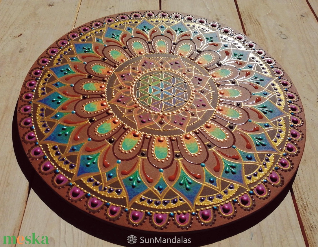  Inka  Mandala - otthon & életmód - dekoráció - spiritualitás - mandala - Meska.hu