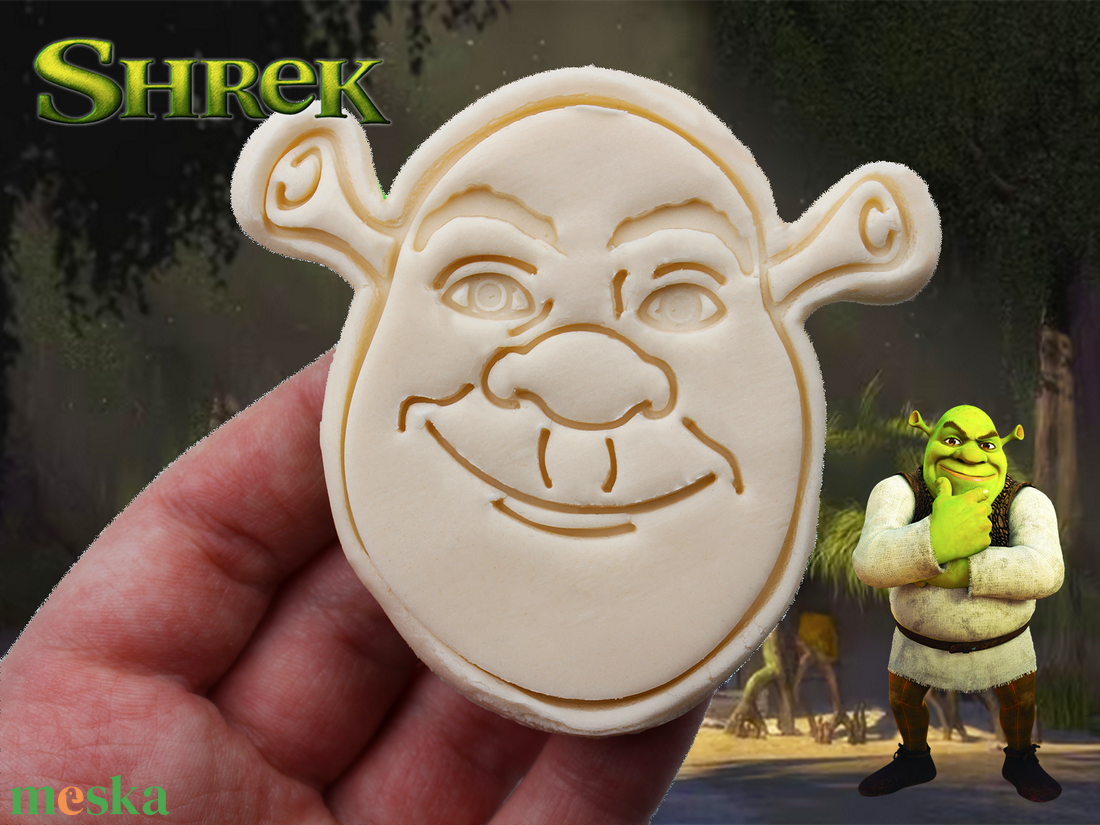 Shrek Sütikiszúró Fondanthoz Keszkhez Gyurmához - otthon & életmód - konyhafelszerelés, tálalás - sütés, főzés - sütikiszúró - Meska.hu