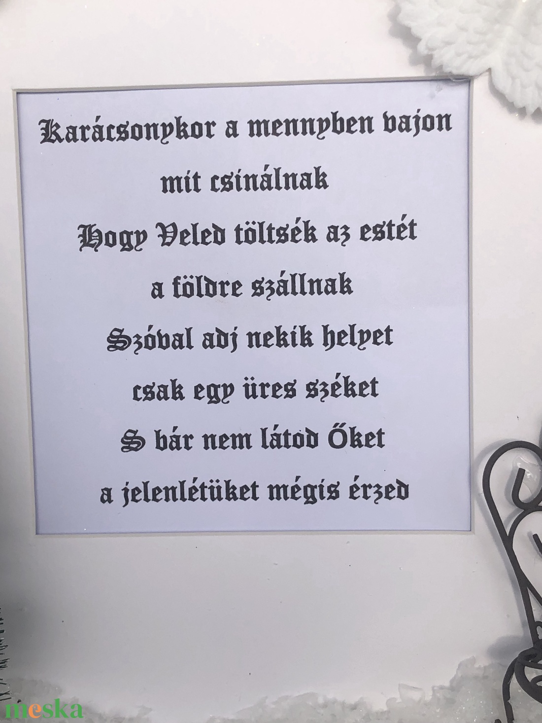 Karácsonyi LED-es Emlékbox - karácsony - karácsonyi lakásdekoráció - karácsonyi lakásdíszek - Meska.hu