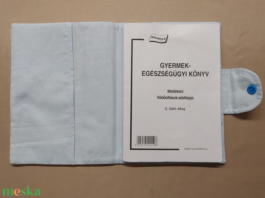 Egészségügyi kiskönyv borító  - otthon & életmód - papír írószer - egészségügyi kiskönyv borító - Meska.hu