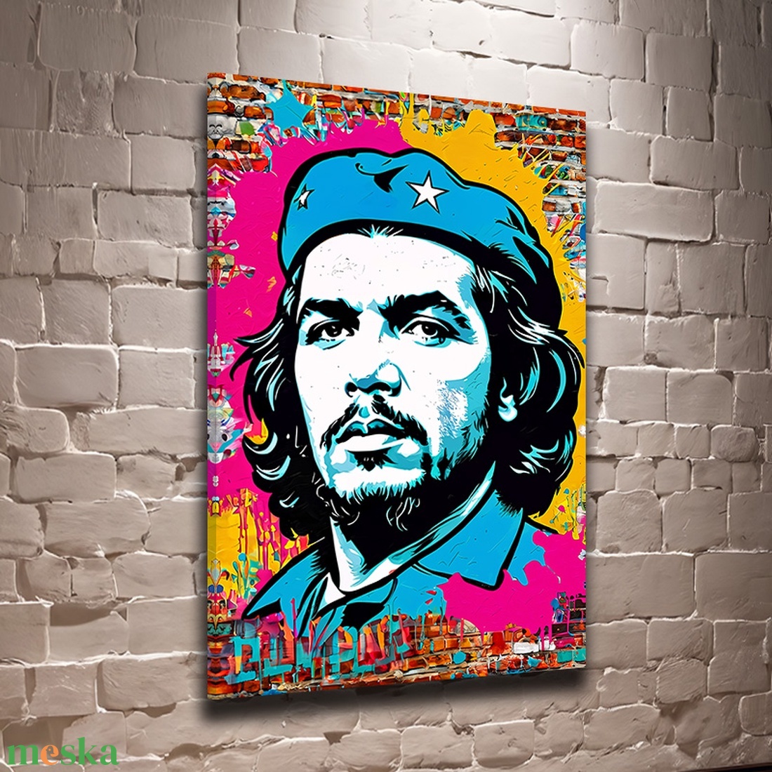 Che Guevara  Pop Art vászonkép 40x60 cm - otthon & életmód - dekoráció - kép & falikép - vászonkép - Meska.hu