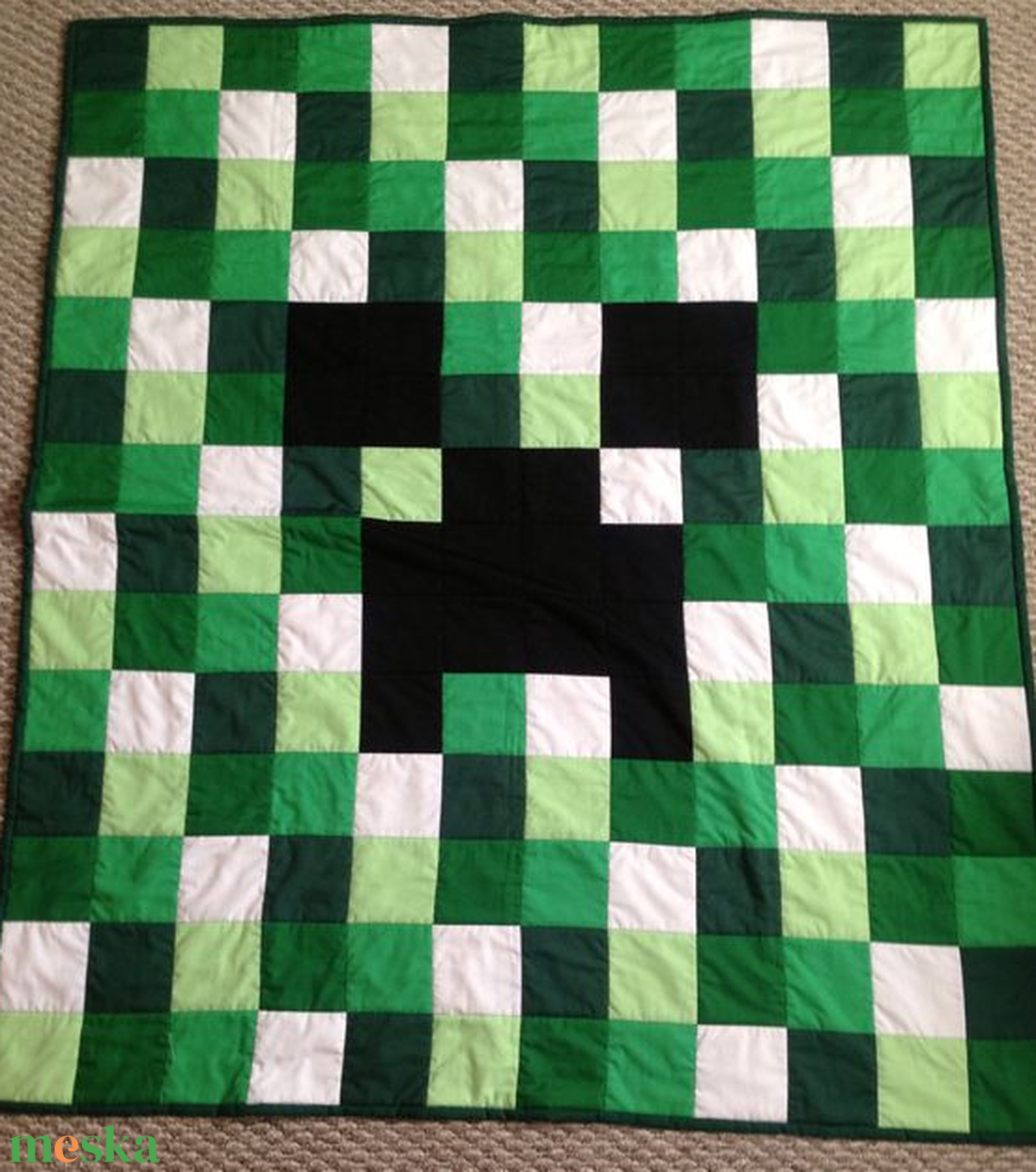 Minecraft takaró 140x200 cm - otthon & lakás - lakástextil - felnőtt takaró, pléd - Meska.hu