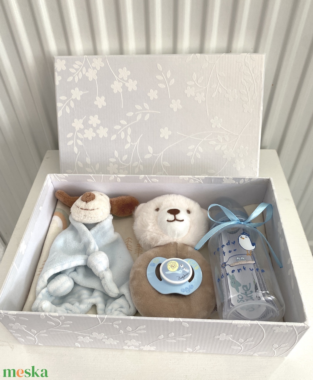 Édi baby box pelenkatorta, babaváró csomag - játék & sport - babalátogató ajándékcsomag - Meska.hu