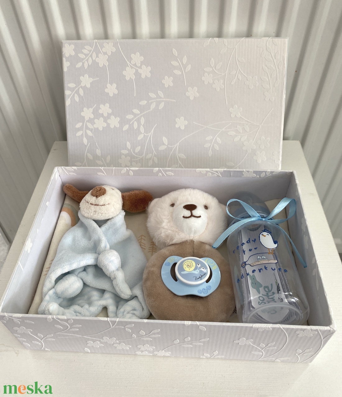 Édi baby box pelenkatorta, babaváró csomag - játék & sport - babalátogató ajándékcsomag - Meska.hu