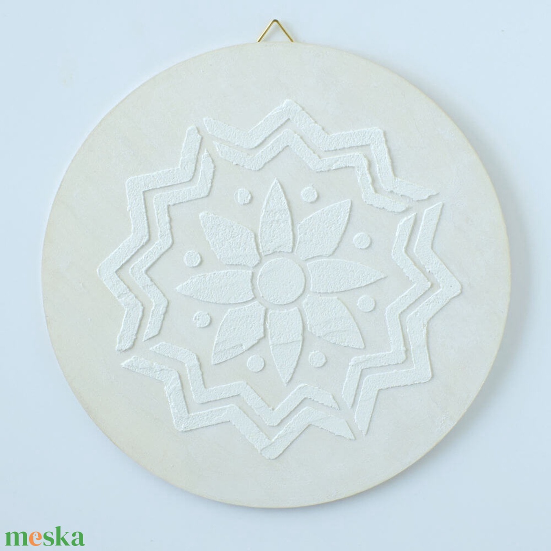 Mandala  18 cm-es, festenivaló, domborműves alap  Napvirág - diy (csináld magad) - egységcsomag - Meska.hu