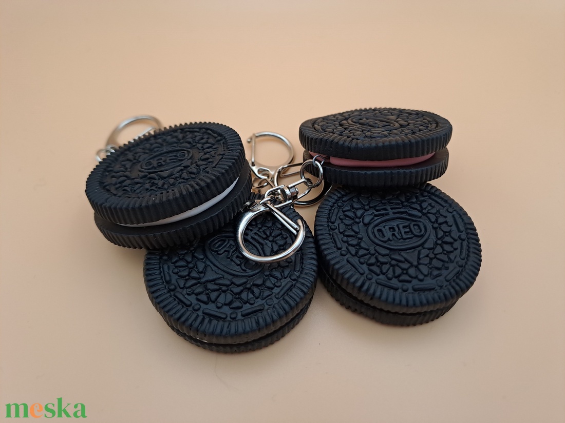 Oreo kulcstartó - táska & tok - kulcstartó & táskadísz - kulcstartó - Meska.hu