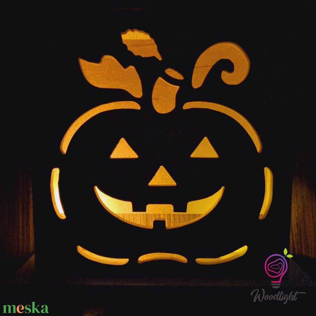 Tök Jó Lámpás-Tökfej - otthon & életmód - dekoráció - halloween - halloweeni tök és lámpás - Meska.hu