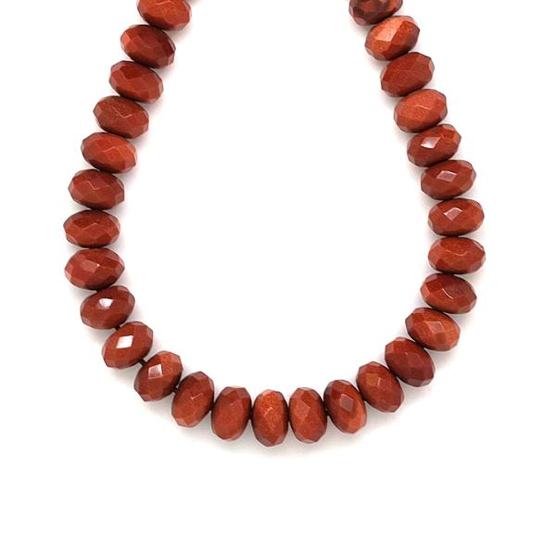 Goldstone fazettált lencse 9x6mm - kellékek & szerszámok - ásvány alapanyag - ásványfüzér - Meska.hu