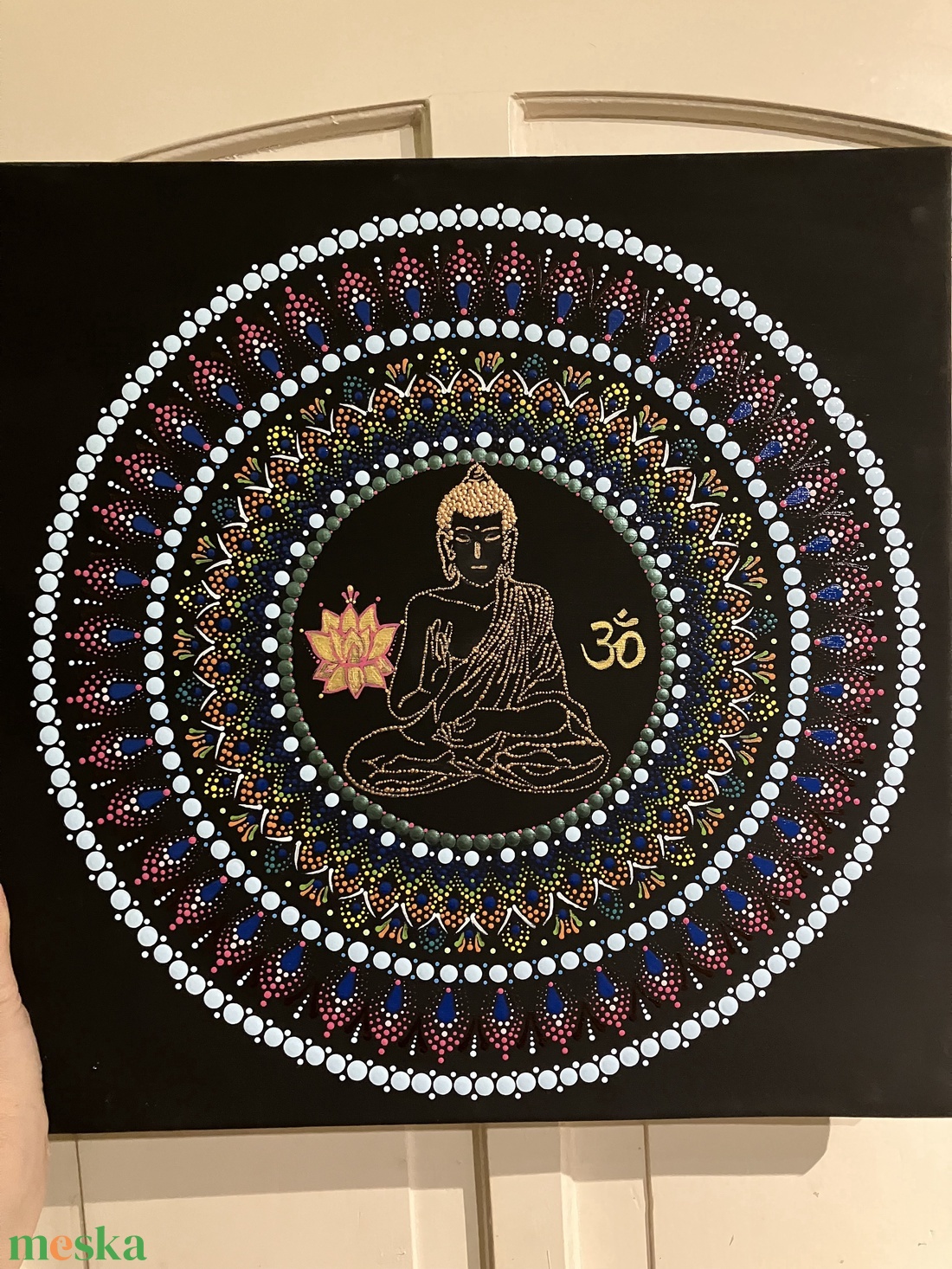 Buddha mandala - otthon & életmód - dekoráció - spiritualitás - mandala - Meska.hu