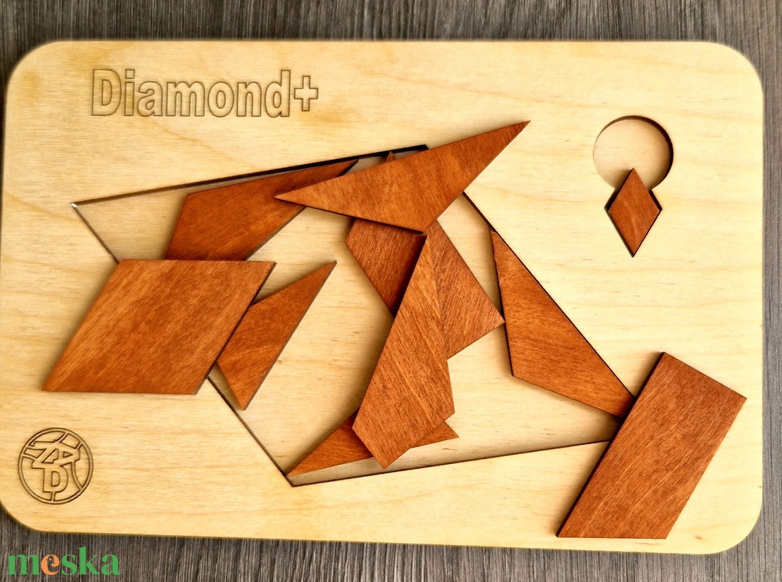 Diamond + Puzzle - játék & sport - puzzle - kirakó, kocka kirakó - Meska.hu