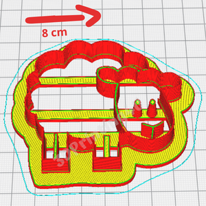 Bari Bárány és Tapsifüles Nyuszi sütikiszúró szett 2db süteménykiszúró mézeskalácsforma mézeskalács 3D nyomtatás húsvét - otthon & életmód - konyhafelszerelés, tálalás - sütés, főzés - sütikiszúró - Meska.hu