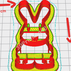 Bari Bárány és Tapsifüles Nyuszi sütikiszúró szett 2db süteménykiszúró mézeskalácsforma mézeskalács 3D nyomtatás húsvét - otthon & életmód - konyhafelszerelés, tálalás - sütés, főzés - sütikiszúró - Meska.hu