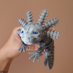 3D Robot axolotl - játék & sport - plüssállat & játékfigura - más figura - Meska.hu