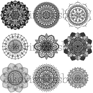 Mandala színező csomag, digitális színező - művészet - grafika & illusztráció - digitális - Meska.hu