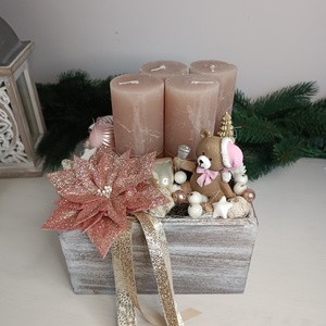 Macis rose gold adventi box - Meska.hu