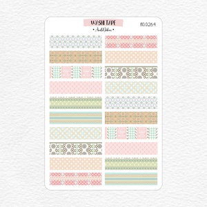 Washi tape matricák No.0264 - Meska.hu