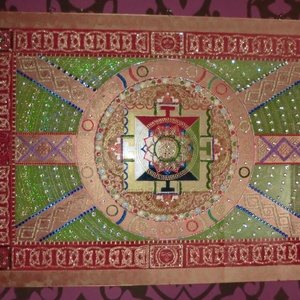 tibeti mandala - otthon & életmód - dekoráció - spiritualitás - mandala - Meska.hu