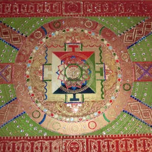 tibeti mandala - otthon & életmód - dekoráció - spiritualitás - mandala - Meska.hu