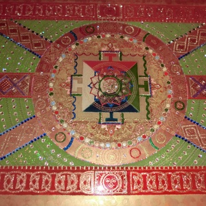 tibeti mandala - otthon & életmód - dekoráció - spiritualitás - mandala - Meska.hu