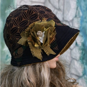 CLOCHE-ŐSZ - design flapper-kalap - ruha & divat - sál, sapka, kendő - kalap - Meska.hu