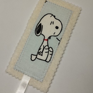 Snoopy mintás-könyvjelző , Könyv & Zene, Könyvjelző, Varrás, Mindenmás, MESKA