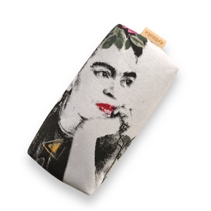 Frida Kahlo mintás, papírzsebkendő tartó  - Artiroka design, Táska & Tok, Pénztárca & Más tok, Zsebkendőtartó tok, Varrás, MESKA