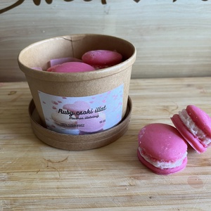 Illatviasz macaron - otthon & lakás - gyertya, illat, aroma - illatviasz - Meska.hu