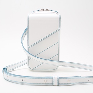 Ames fehér-kék telefon tartós crossbody táska - Meska.hu