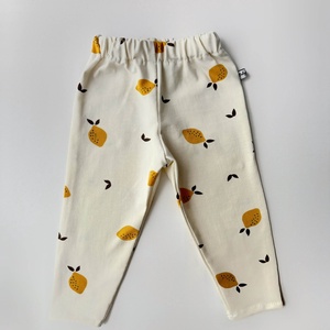 Baba leggings - lemon, Ruha & Divat, Babaruha & Gyerekruha, Nadrág, Varrás, MESKA