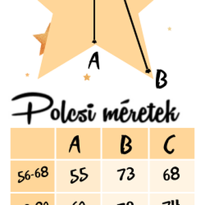  Babacsillag polár+wellsoft / rendelésre - otthon & életmód - babaszoba, gyerekszoba - baba hálózsák, bundazsák - Meska.hu