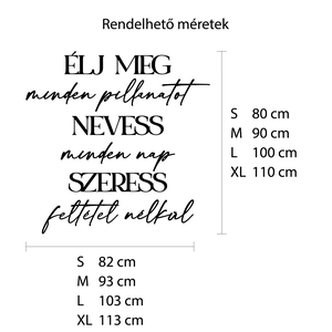 Fából készült felirat- Élj meg minden pillanatot - otthon & életmód - dekoráció - fali és függő dekoráció - felirat - Meska.hu