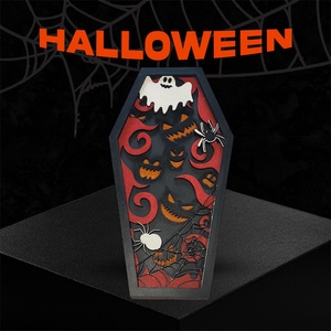 Gonosz tekintetek 3d dekoráció, Otthon & Életmód, Dekoráció, Halloween, Halloweeni dekoráció, Famegmunkálás, Gravírozás, pirográfia, MESKA