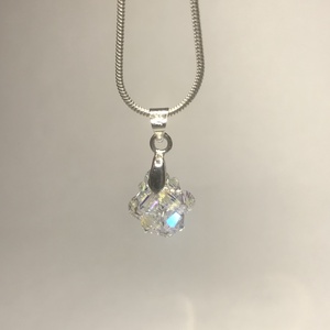 Swarovski Skimmer 925 Sterling Ezüst nyaklánc medállal - Meska.hu