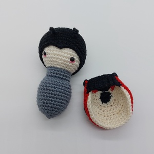 Pettyes világ Amigurumi katica - játék & sport - plüssállat & játékfigura - más figura - Meska.hu