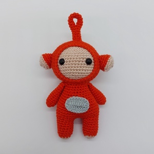 Piros kis amigurumi figura, Játék & Sport, Plüssállat & Játékfigura, Más figura, Horgolás, MESKA