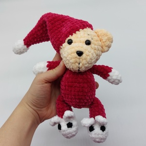 Pihe-puha amigurumi mackó - játék & sport - plüssállat & játékfigura - maci - Meska.hu