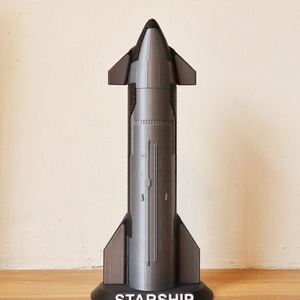 Spacex Starship 3d model. Most bevezető áron 11500 ft 15000 forint helyett!, Művészet, Makett, modell, Mindenmás, MESKA