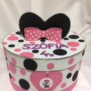 Minnie egeres torta kislányoknak, Játék & Sport, Babalátogató ajándékcsomag, Papírművészet, MESKA