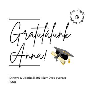 Egyedi Diplomaosztó Ajándék Gyertya 120g, Emlék dilpomaosztóra - otthon & életmód - gyertya, illat, aroma - gyertya - Meska.hu